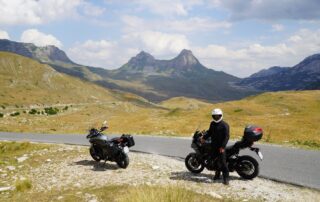 Durmitor National Park on a motorcycle Yamaha in 2025